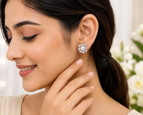 Floral Stud Earrings