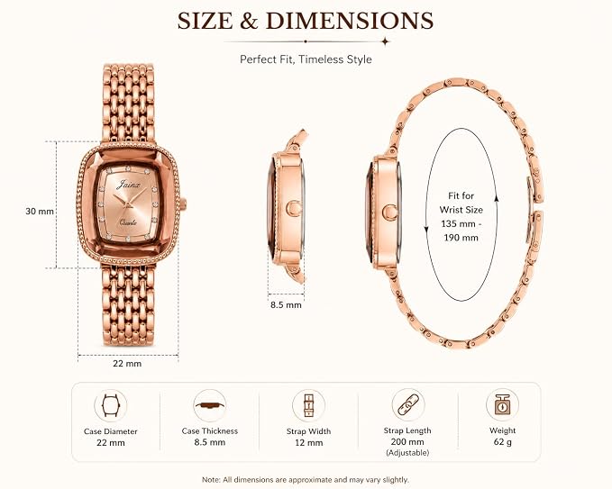 Women's Rose Gold Analog Watch