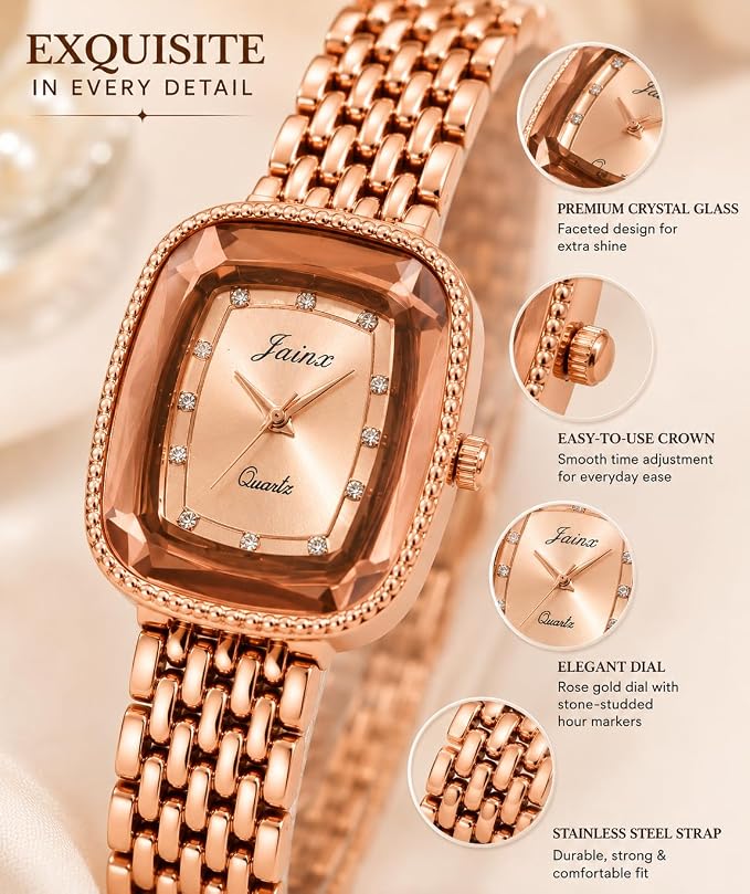 Women's Rose Gold Analog Watch